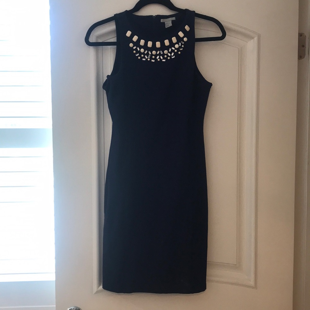 Navy blue dress